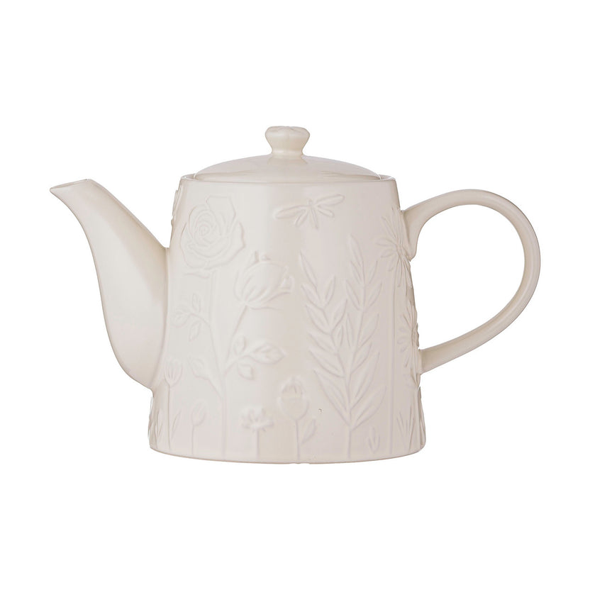 Mason Cash In The Meadow Cream Teapot, 15 x 23 x 13cm / 800ml