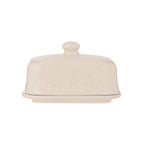 Mason Cash In The Meadow Cream Butter Dish, 9 x 15.6 x 10.6cm