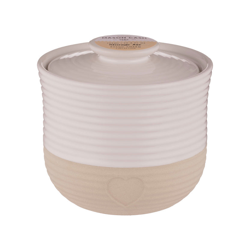 Mason Cash Rustic Charm Storage Jar, 12 x 12.7cm / 700ml