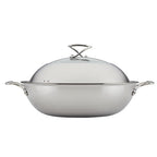Circulon C-Series Hybrid Clad Stainless Steel Nonstick Induction Covered Wok 36cm image 0