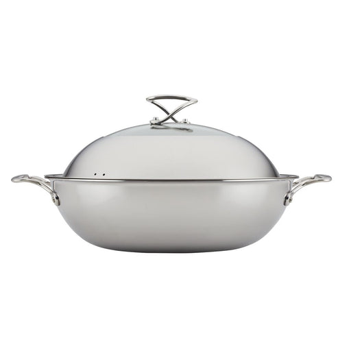 Circulon C-Series Hybrid Clad Stainless Steel Nonstick Induction Covered Wok 36cm image 0