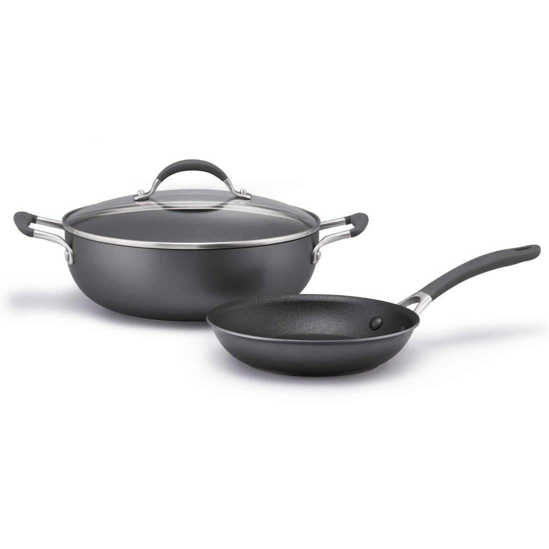 Circulon ScratchDefense A1 Nonstick Induction Skillet 21.5cm & Casserole 28.5cm image 0
