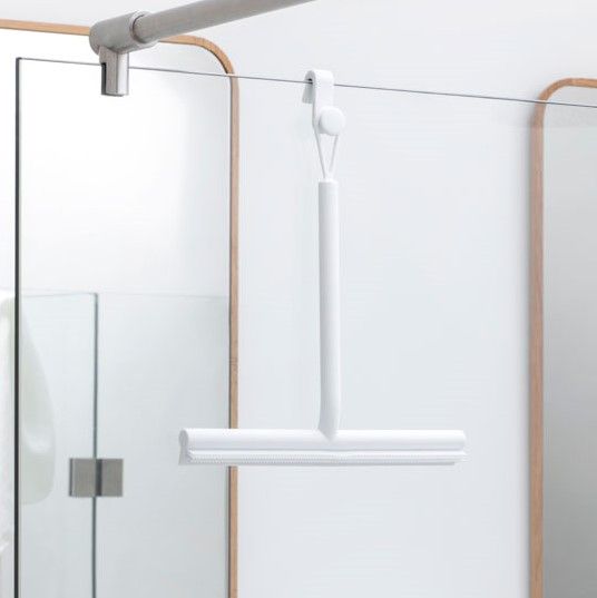 Brabantia Shower Squeegee ReNew, with door hook - White image 1