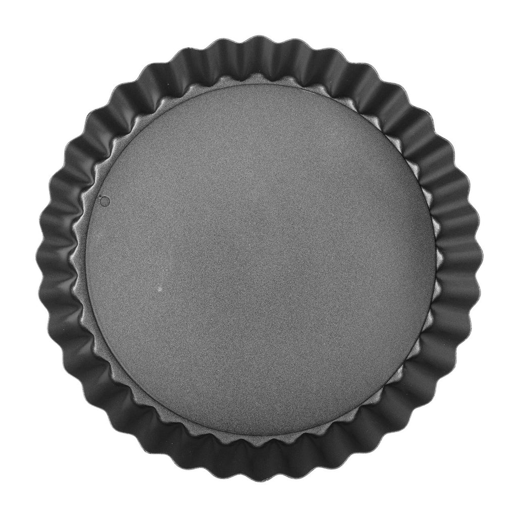 Bakemaster Loose Base Quiche Pan 14 x 3cm - Non-stick image 1