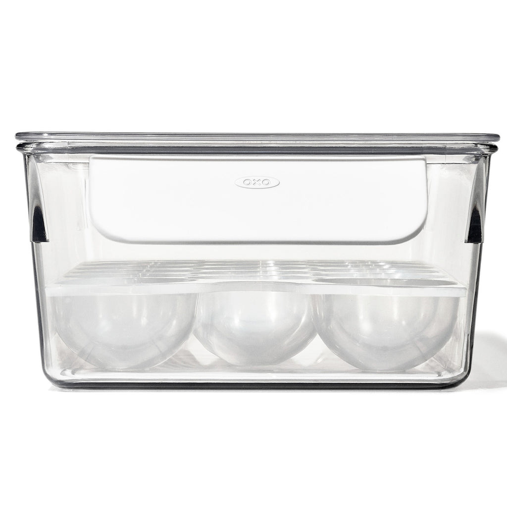 OXO Refrigerator Egg Bin with Removable Tray image 3