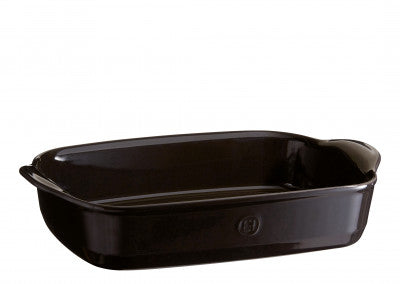 Emile Henry Ultime Rectangular Baker 36cm Charcoal image 0