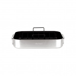 Chef Inox Utility Non Stick Roast Pan 400X300X80mm image 0
