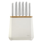 Furi Stone Knife Block Snow Terrazzo Set 7 Piece image 0