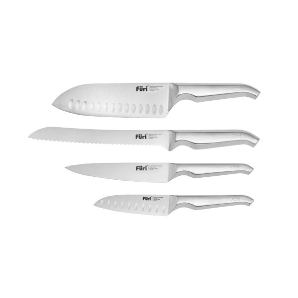 Furi Stone Knife Block Azure Terrazzo Set 5 Piece image 1