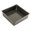 Bakemaster Loose Base Sq Deep Cake Pan 25 x 25 x 8cm - Non-stick image 0
