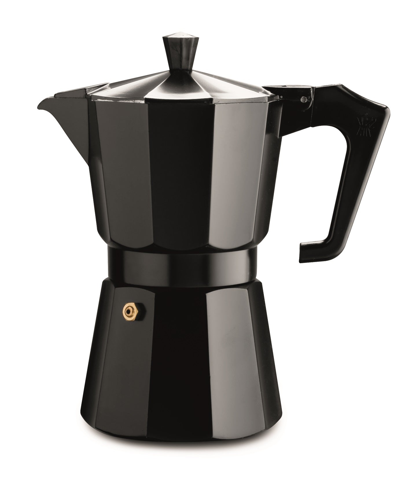 Pezzetti Black Italexpress Aluminium Coffee Maker 6C image 0