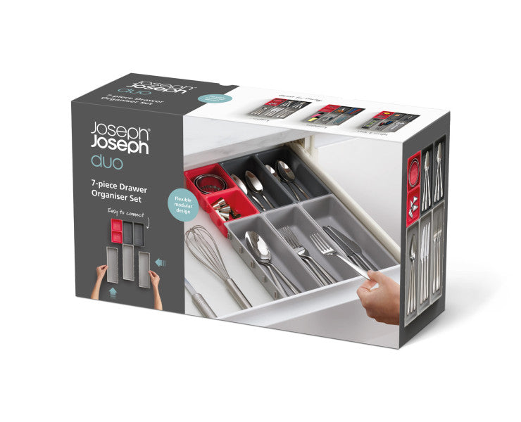 Joseph Joseph Duo 7-piece Drawer Organiser Set image 2