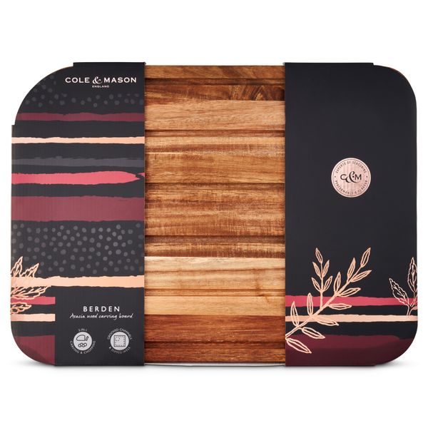 Cole & Mason Berden Acacia Carving Board