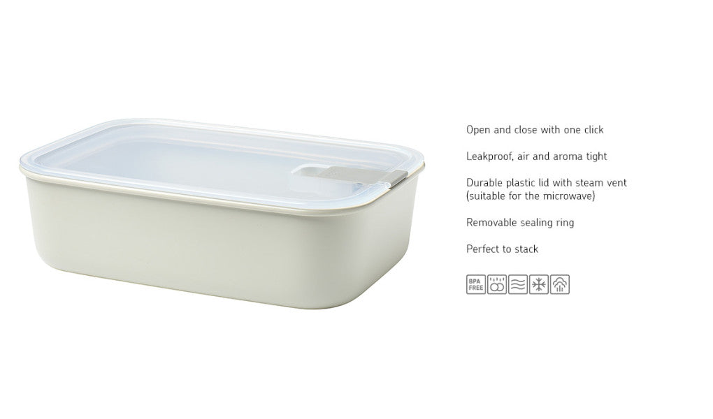 Easyclip Storage 1500ml Nordic White image 2