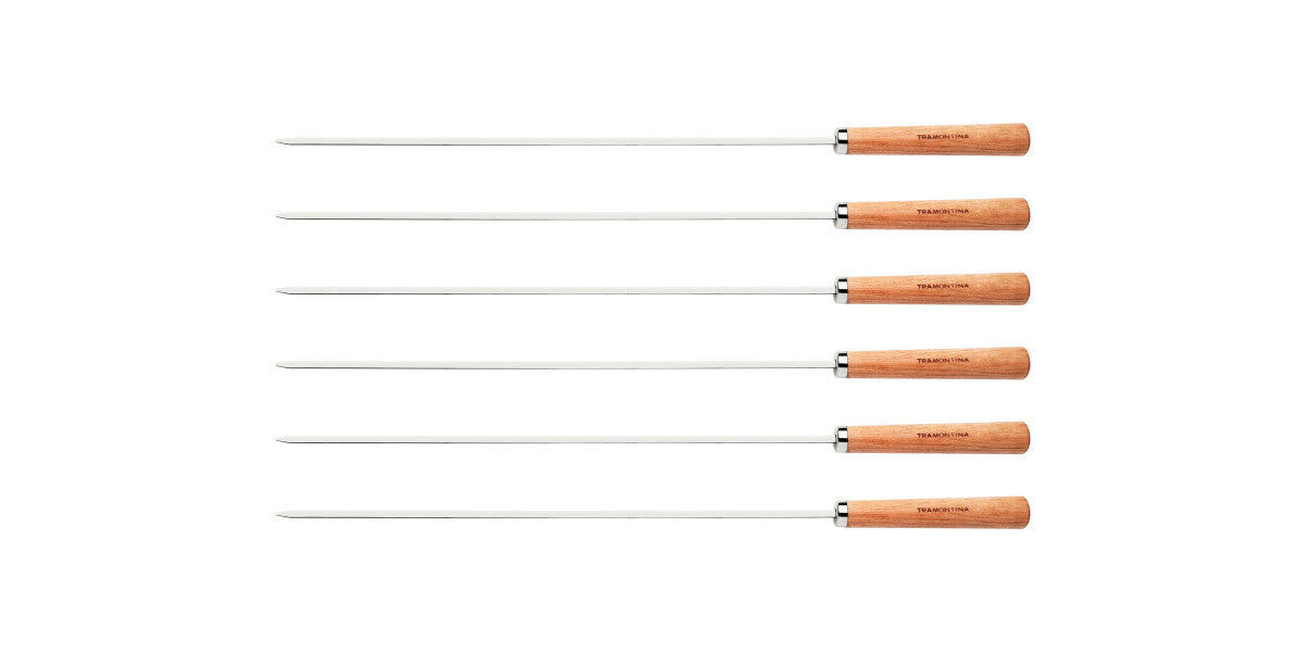 Tramontina Churrasco Skewer 50cm 6 Piece Set image 0