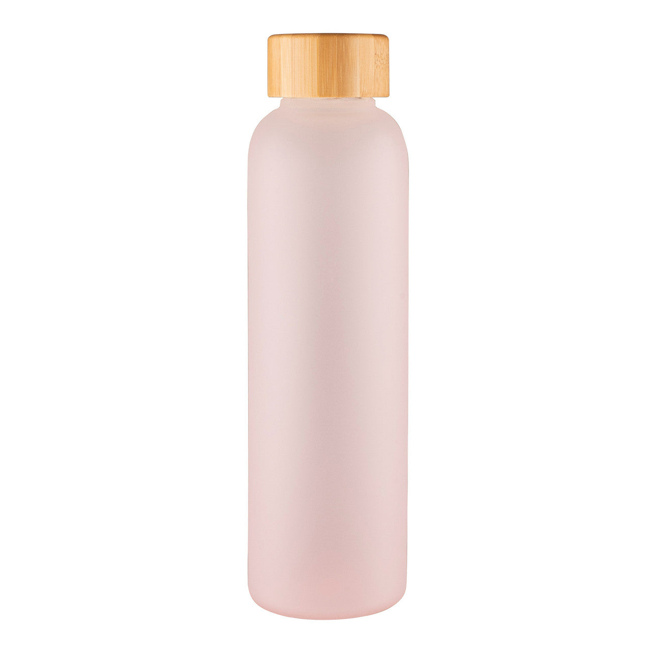 Avanti Velvet Glass Water Bottle - 550ml - Frosted Pink image 0