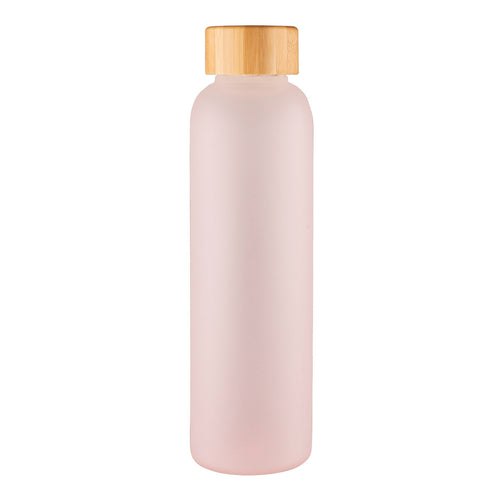Avanti Velvet Glass Water Bottle - 550ml - Frosted Pink image 0