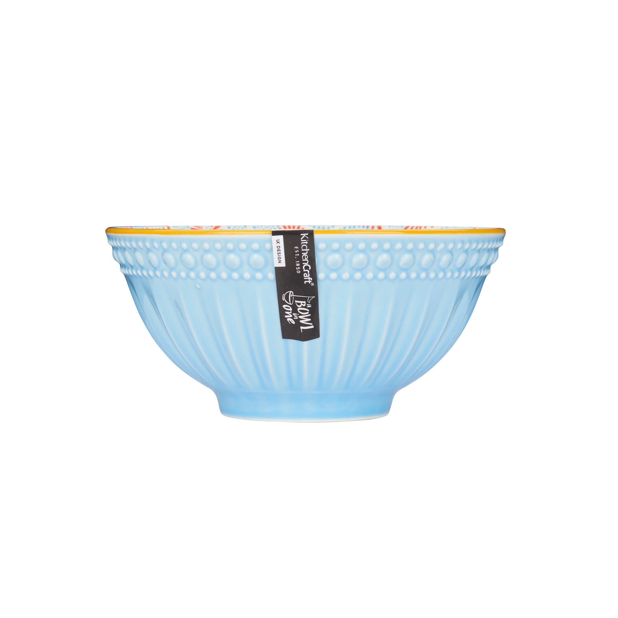 Mikasa Does it All Bowl 15.7cm - Blue Mosaic image 2