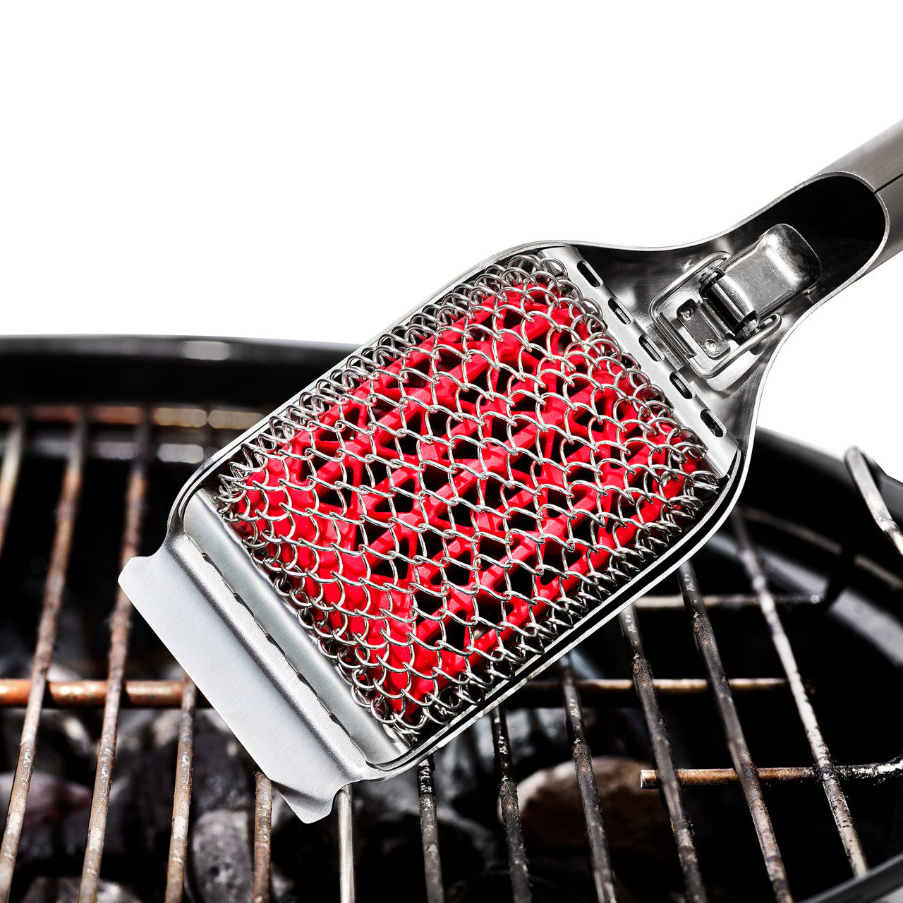 OXO Good Grips Hot Clean Grill Brush with Replacement Head image 4