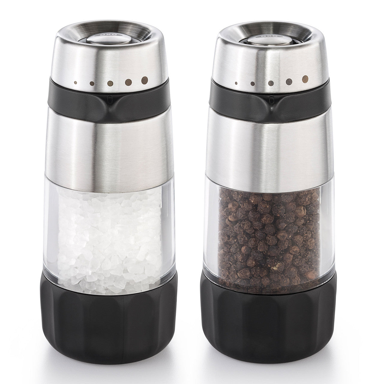 Oxo Accent Mess-Free Salt & Pepper Grinder Set image 0