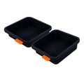 BAKEMASTER SET OF TWO DIVIDER TRAYS - 13 X 13 X 3.6CM image 0
