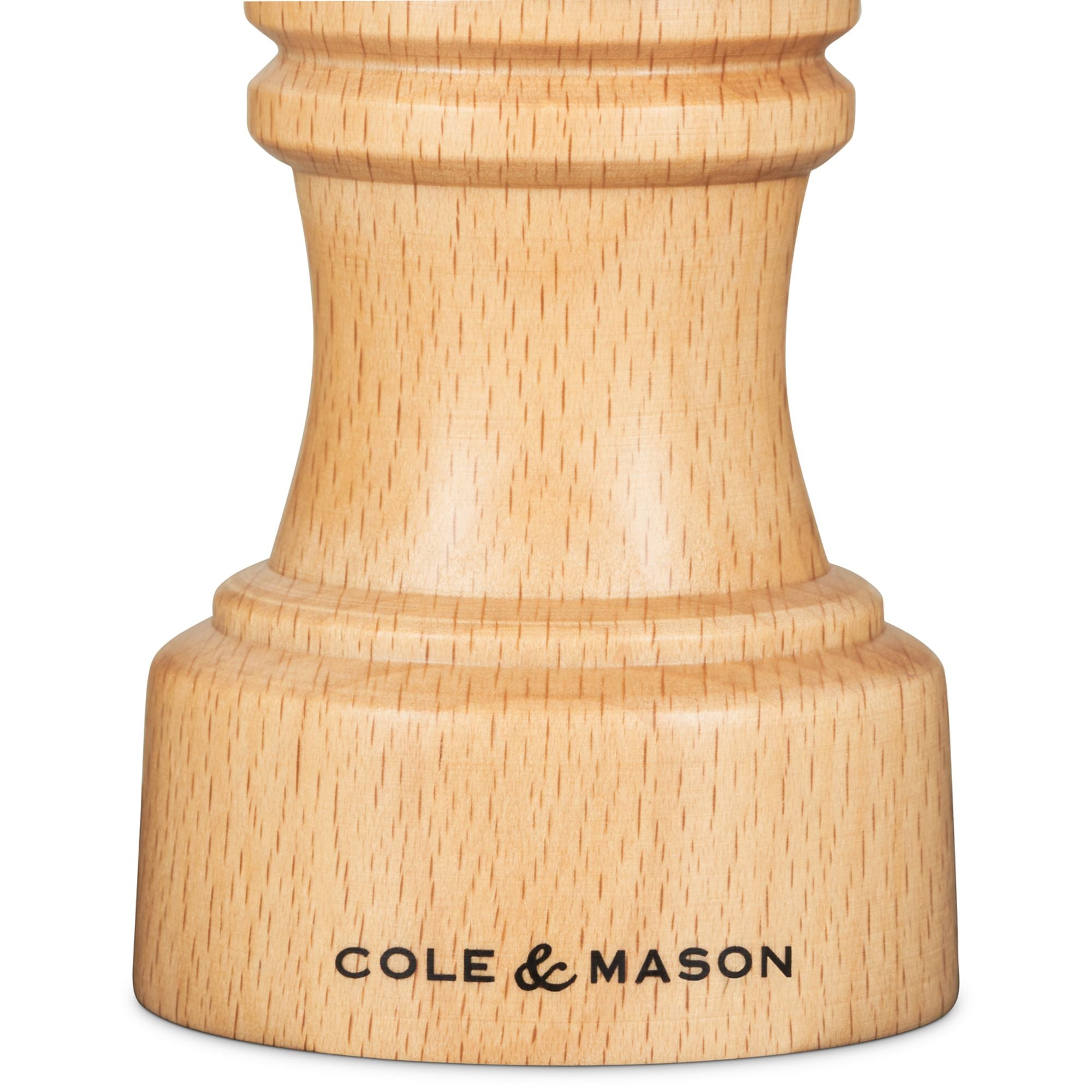 Cole & Mason Hoxton Natural Beech Pepper Mill 104mm image 2
