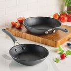 Circulon ScratchDefense A1 Nonstick Induction Skillet Twin Pack 21.5 & 28cm image 1