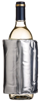 BarCraft Wrap Around Silver Wine Cooler image 4