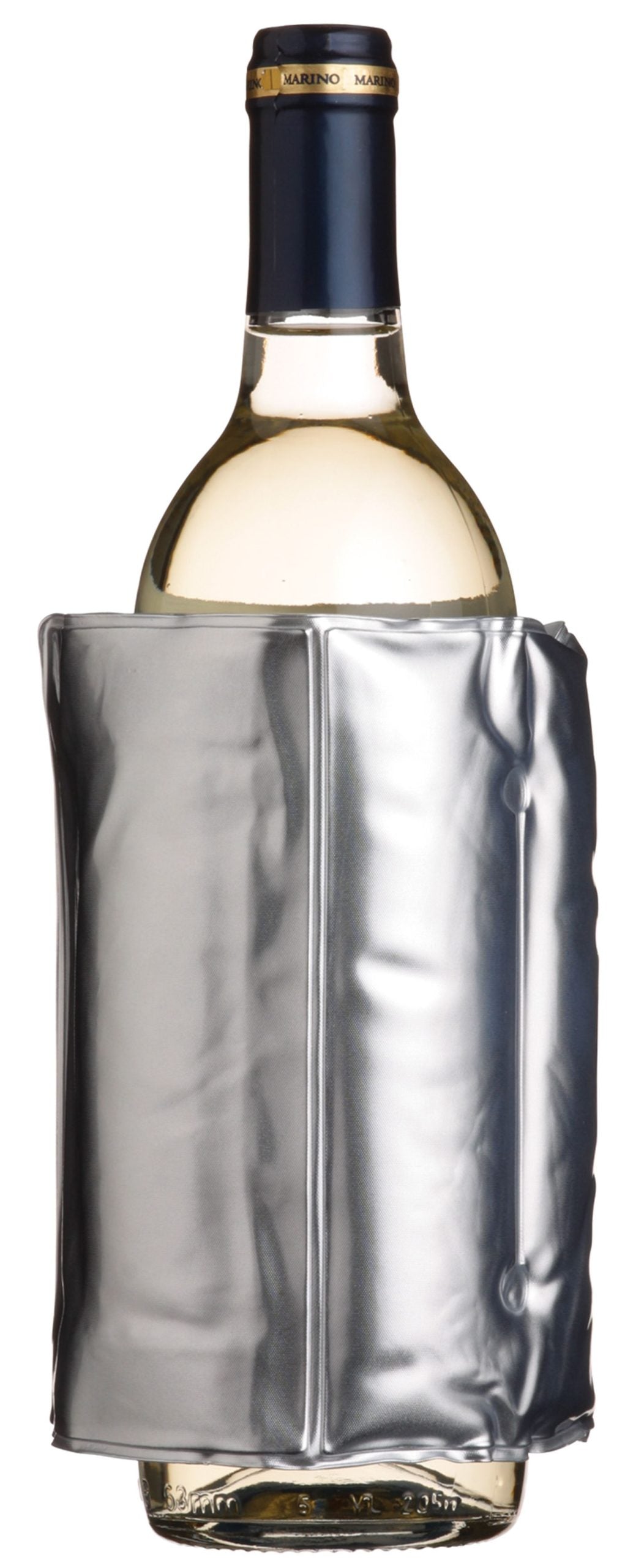 BarCraft Wrap Around Silver Wine Cooler image 4