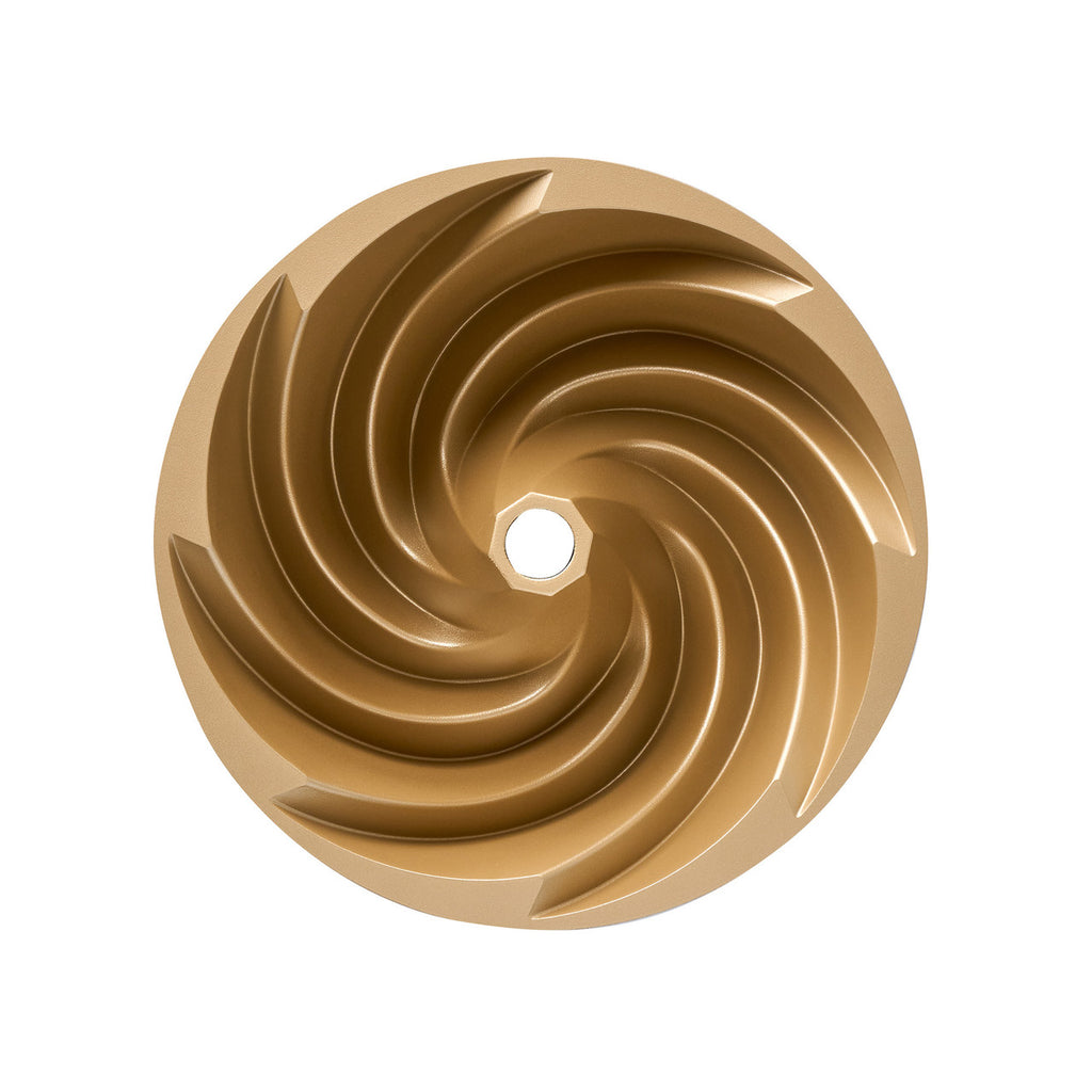 Bakemaster Marissa Fluted Ring Cake Pan 24 x 24 x 9cm - Champagne image 2