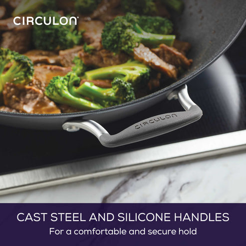 Circulon ScratchDefense A1 Nonstick Induction Covered Wok 36cm image 4