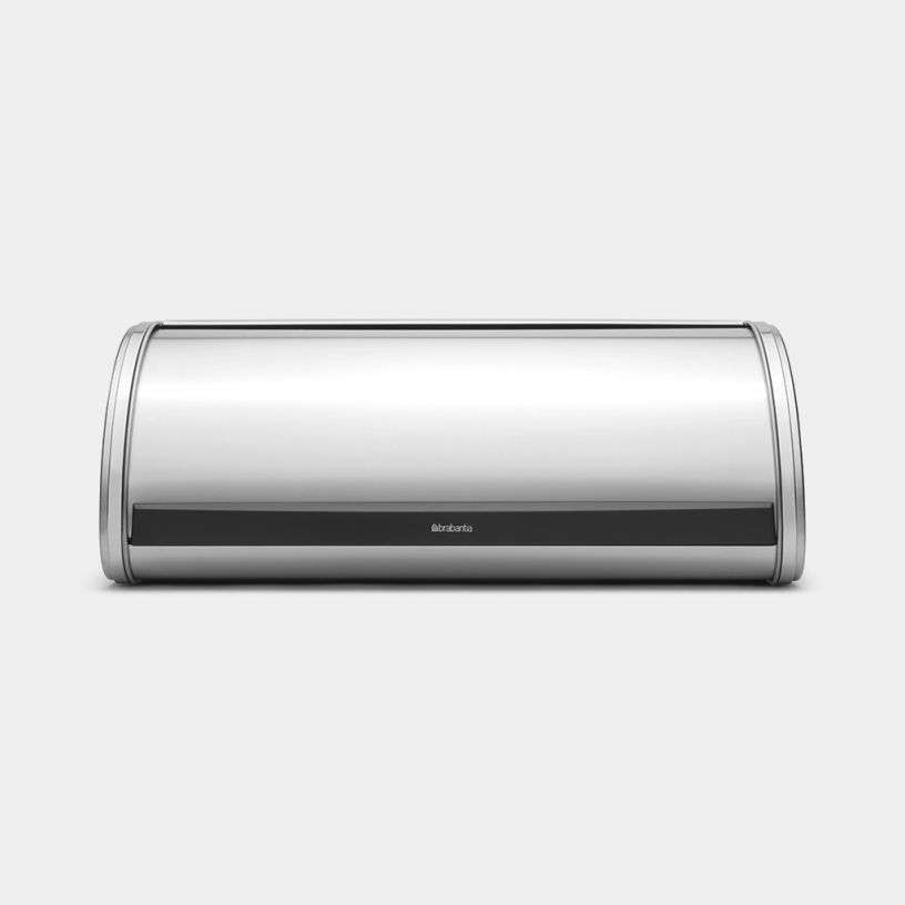 Brabantia Roll Top Bread Bin Matt Steel image 0