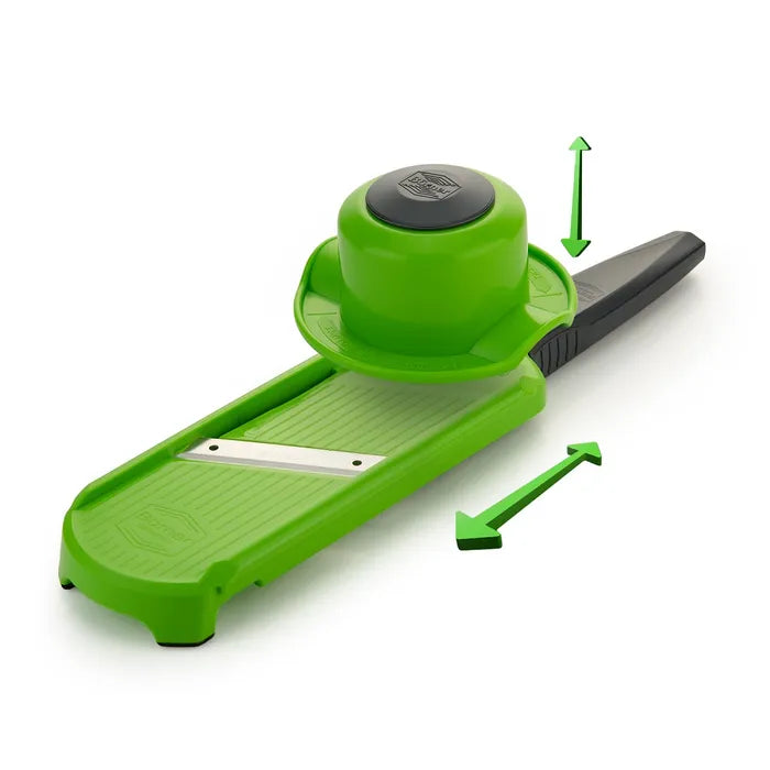 Borner Multi Slicer with Food Holder Grey Green image 2