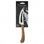 Stanley Rogers Pistol Grip Acacia Slotted Soft Cheese Knife image 1