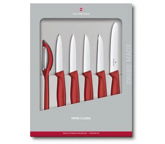 Victorinox Paring Knife Set of 6 with Straight Edges image 0