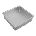 Bakemaster Silver Anodised Square Cake Pan 25 x 7.5cm image 0