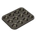 Bakemaster 12 Cup Mini Muffin Pan 26 x 20cm/4.5 x 2cm - Non-stick image 0