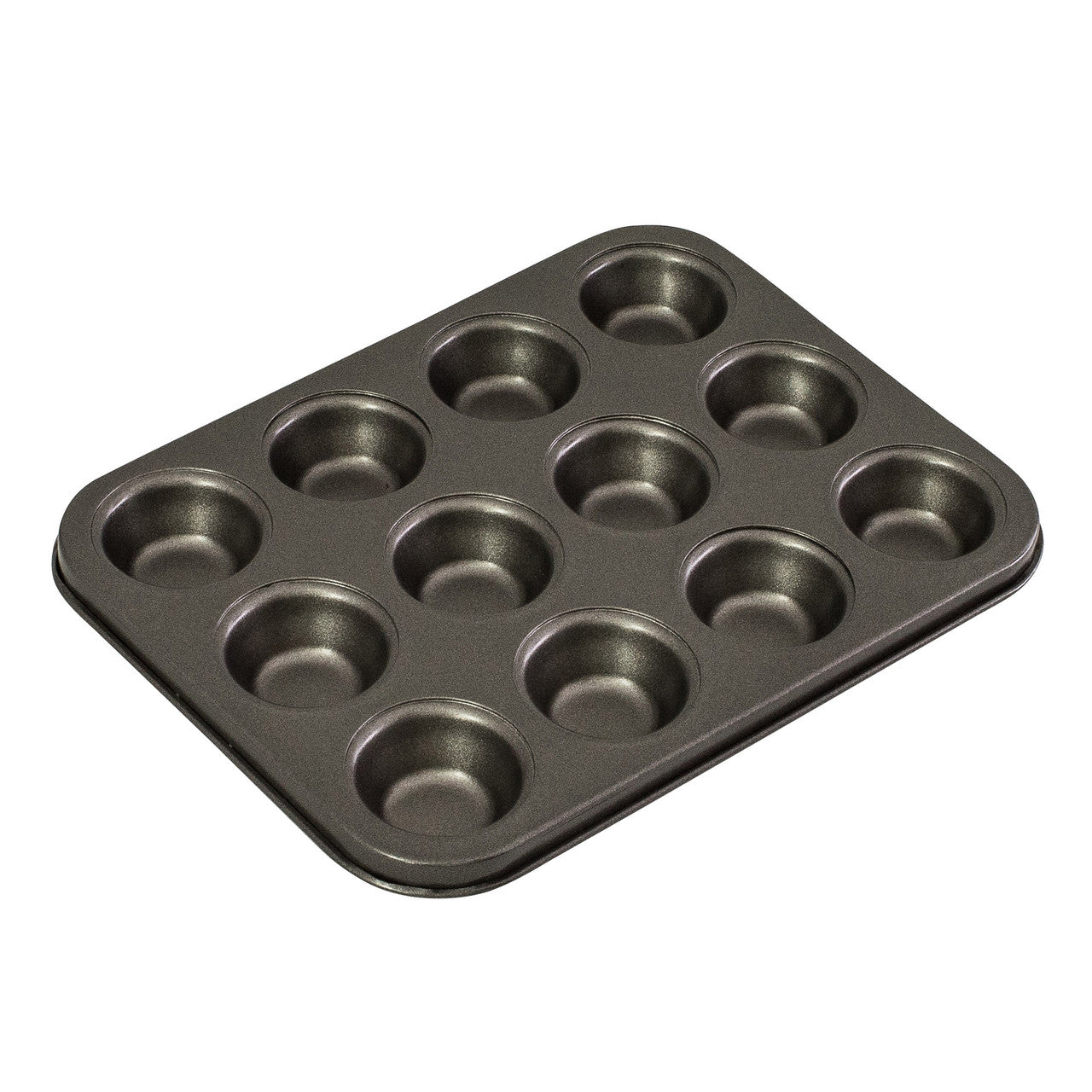 Bakemaster 12 Cup Mini Muffin Pan 26 x 20cm/4.5 x 2cm - Non-stick image 0