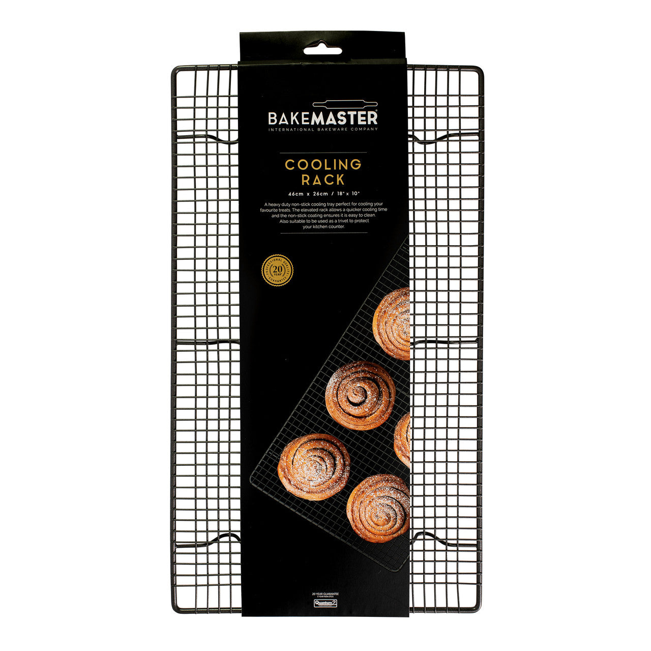 Bakemaster Cooling Tray 46 x 25cm - Non-stick image 2