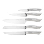 Scanpan Kalo 6 Piece Knife Block Set ? Walnut image 1