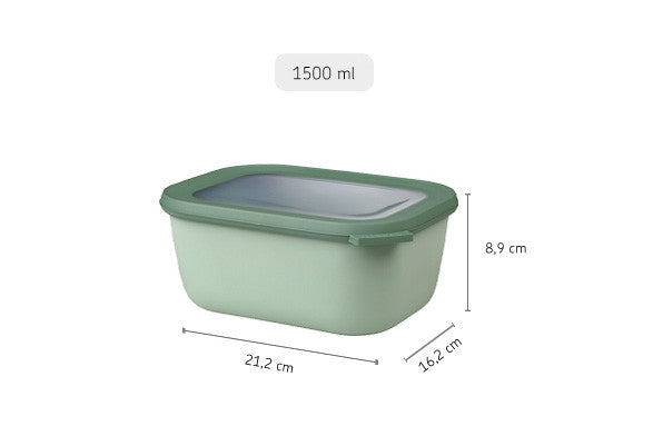 Cirqula Rectangle 1500ml Nordic Sage image 2
