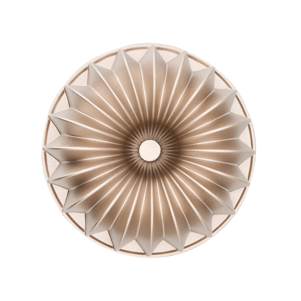 Bakemaster French Wreath Fluted Ring Cake Pan 24 x 24 x 10cm - Champagne image 2
