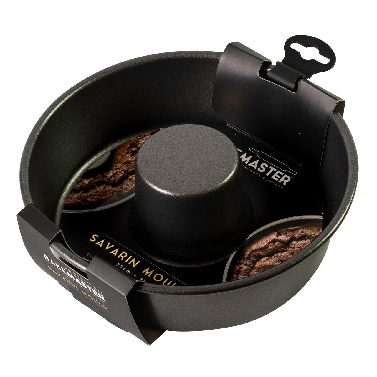 Bakemaster Savarin Mould, 20� X 6.5Cm - Non-Stick image 1