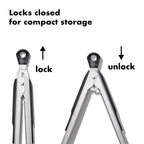 Oxo Good Grips Tongs with Nylon Heads 2-Pack image 4