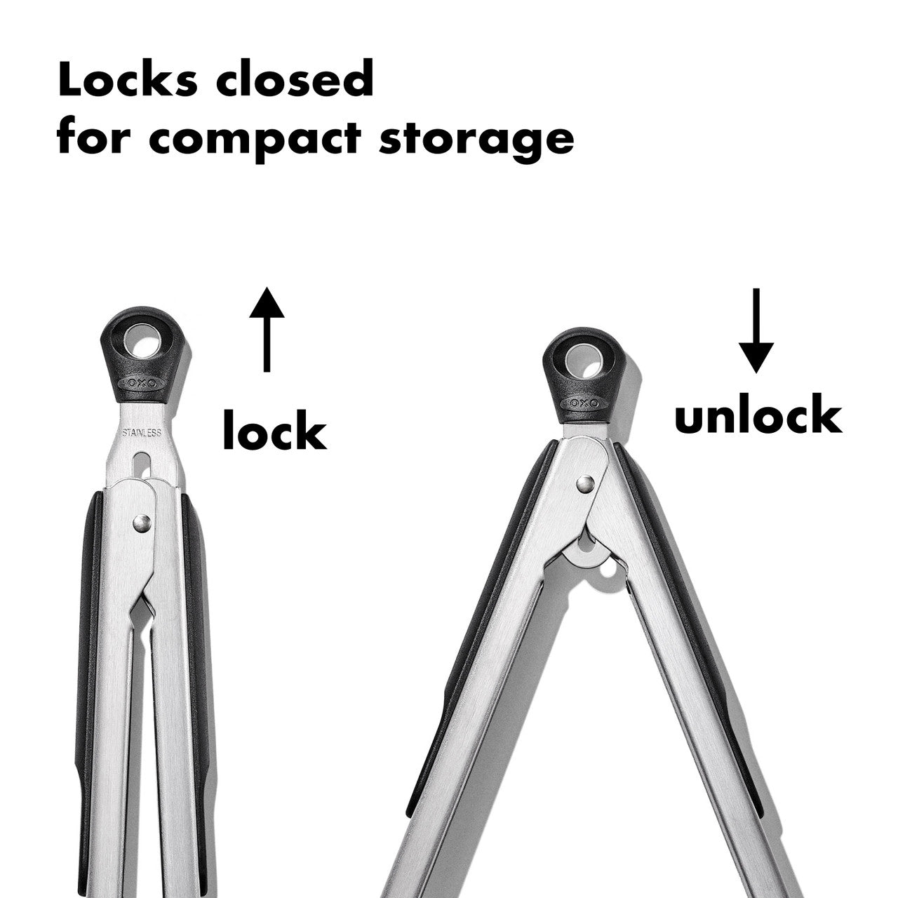 Oxo Good Grips Tongs with Nylon Heads 2-Pack image 4