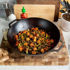 Lodge Cast Iron Wok 35.5cm image 2