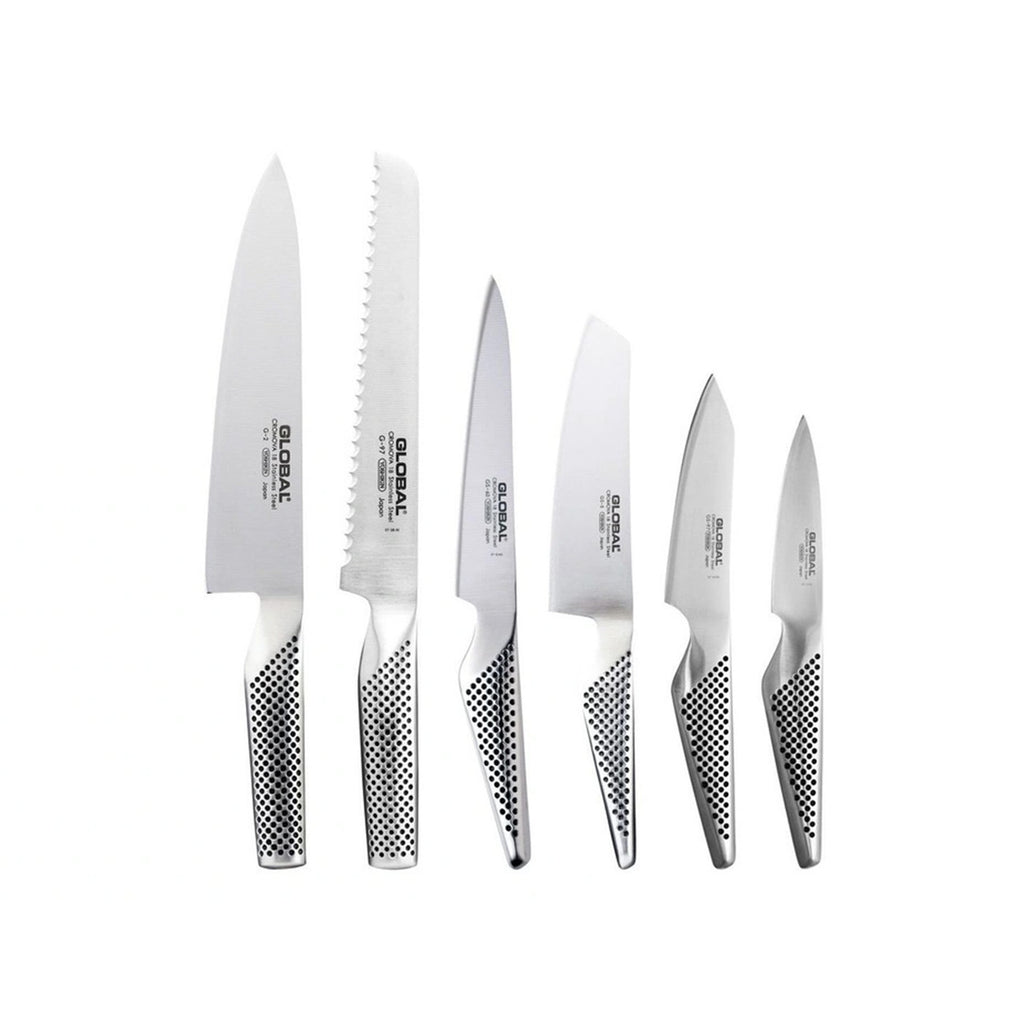 Global Hashira 7pc Knife Block Set - Maple image 2