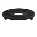 Avanti Hobnail Cast Iron Trivet - 13cm Diameter - Black image 0