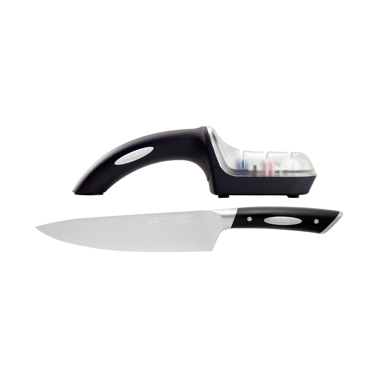 Scanpan Classic 20Cm Chef'S Knife With 3 Stage Sharpener image 0
