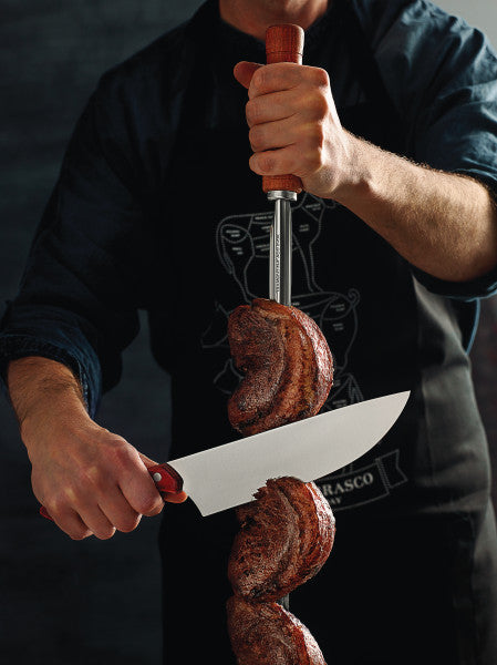 Tramontina Heavy Duty Stainless Steel Skewer Wood Handle 65cm image 1